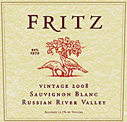 Fritz 2008 Russian River Sauvignon Blanc